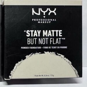 NYX "Stay MATTE But Not Flat" Powder Foundation NATURAL 0.26 oz.